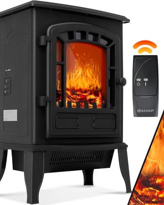 KESSER® Camino elettrico con termoventilatore da 2