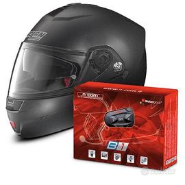 Casco Nolan Modulare con Comminication System