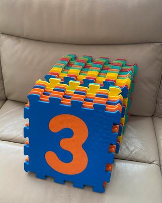 Tappetino per bambini componibile puzzle tappeto
