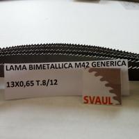 Lama sega a nastro bimetallica per taglio ferro