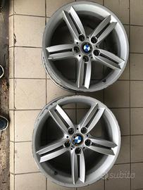 Cerchi bmw m sport serie 1 doppia misura 18”