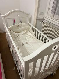 Lettino Erbesi Dolce Bianco