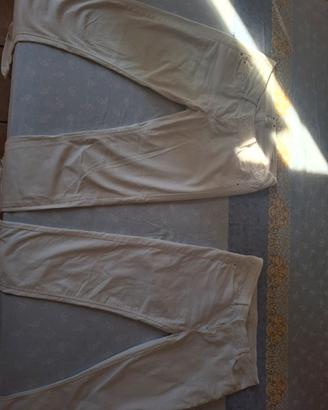 jeans estivi bianchi 