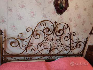 letto in ferro battuto
