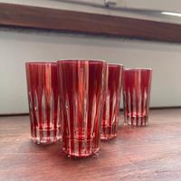 Set 6 bicchieri in vetro