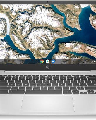 Laptop HP Plus Chromebook 14" (Argento)