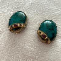 Orecchini in crisocolla