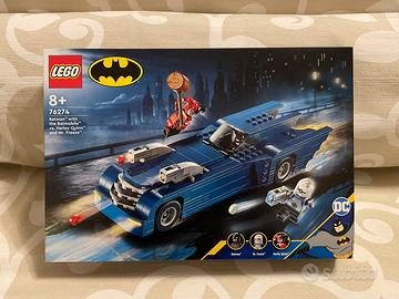 Lego 76274 DC Batman con batmobile vs Harley Quinn