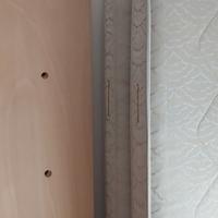 2 materassi singoli con asse rigido