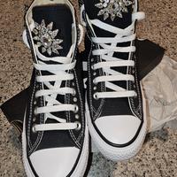 sneakers converse borchiate 