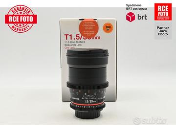 Samyang 35 T/1.5 AS UMC II (Nikon)