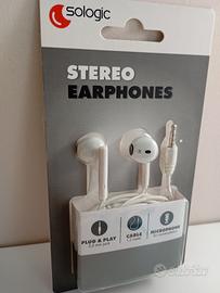 🔥Auricolari stereo con microfono, vari colori 