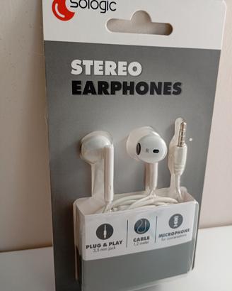 🔥Auricolari stereo con microfono, vari colori 