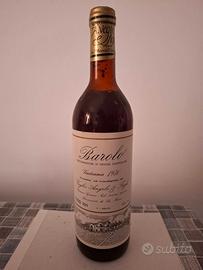 Bottiglia di vino Barolo, anno 1976 