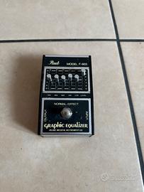 Pedalino Pearl equalizer f-603 anni 70!