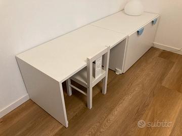 Panca contenitore bambini ikea smastad