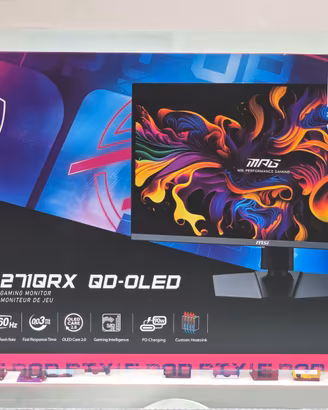 Monitor Gaming MSI MPG 271QRX QD-OLED 27" 2K