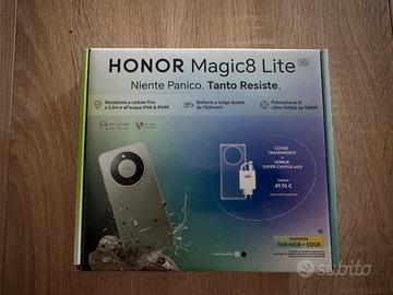 HONOR MAGIC8 LITE 8gb 512gb BLACK + cover