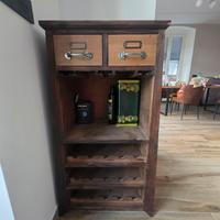 Mobile portabottiglie cantinetta