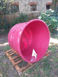 tino enologico litri 700 completo di filtro e rubi