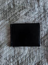 Portafoglio in pelle nero