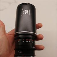Laowa obiettivo 80mm t2.8 NanoMorph anamorfico S35
