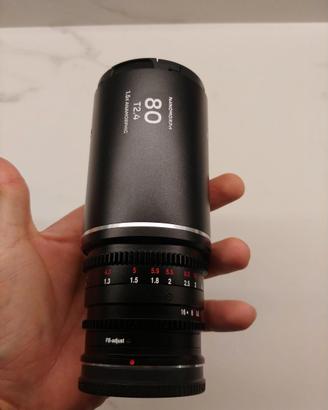 Laowa obiettivo 80mm t2.8 NanoMorph anamorfico S35