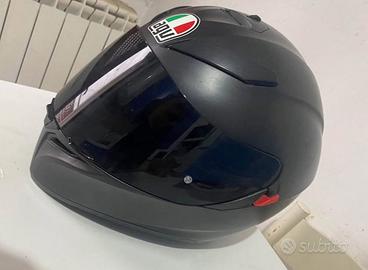 Casco AGV K1 nero opaco con visiera scura