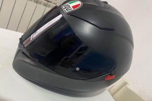 Casco AGV K1 nero opaco con visiera scura
