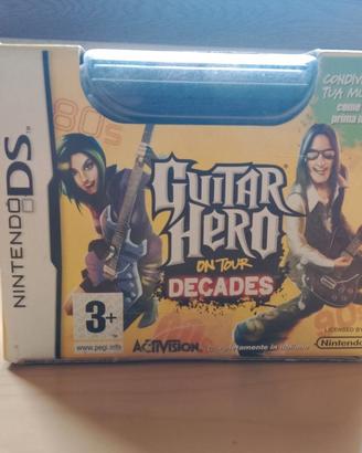 Guitar Hero Nintendo DS  Scatola + Grip (No Gioco)