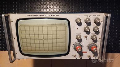 Oscilloscopio Unaohm e generatore Nordmende 