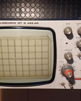 Oscilloscopio Unaohm e generatore Nordmende 