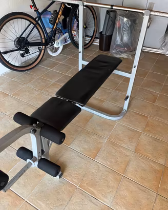 Pesi bilancere manubri panca
