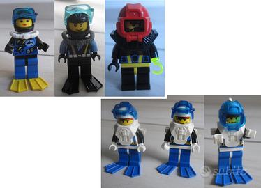 LEGO Minifigure Diver Aquarider Atlantis Aquanaut