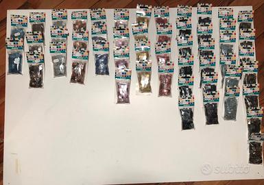  51 pacchetti di tessere mosaico acrilico