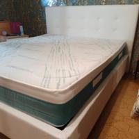 letto matrimoniale con materasso 