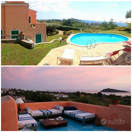 Villa con piscina a Diamante