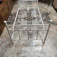 Letto singolo ferro battuto