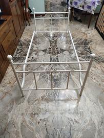 Letto singolo ferro battuto