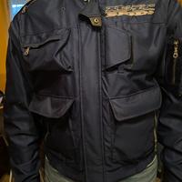 Giubbotto da moticiclista con gadget