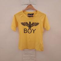 Maglietta gialla della Boy London elasticizzata