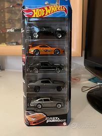 5 hotwheels fast&furious