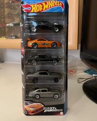 5 hotwheels fast&furious