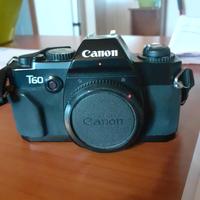 canon t60 a pellicola 