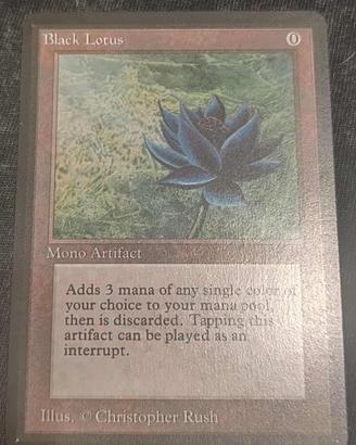 Carta Magic Black Lotus