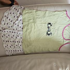 Pigiama corto con canotta 9 - 10 anni 