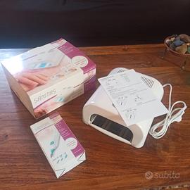 Lampada unghie UV + Set Manicure da viaggio