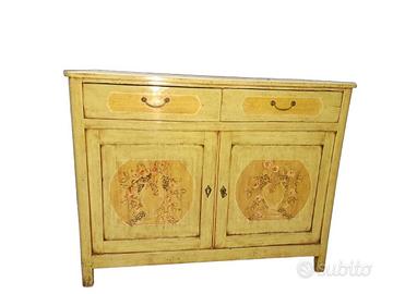Credenza in legno massello stile Arte Povero 2ante