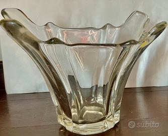 Val Saint Lambert Vaso firmato cristallo