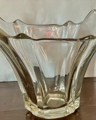 Val Saint Lambert Vaso firmato cristallo